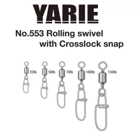 Yarie 553 Crosslock Snap 100lb Obratlík 5ks
