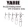 Yarie 553 Crosslock Snap 100lb Obratlík 5ks