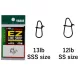 Yarie 555 Micro Ez Line Snap 13lb SSS Karabina 8ks