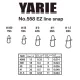 Yarie 558 Ez Line Snap 15lb 000 Karabinka 11ks