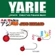 Yarie 645 Ajibaku Red 8 1,65gr Jig Hlava 4ks