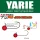 Yarie 646 Ajibaku Red 6 1,0gr Jig Hlava 4ks