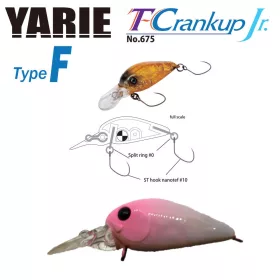   Yarie T-Crankup Jr 675 Type F 2,8cm 1,8gr C30 Matsupin Wobler