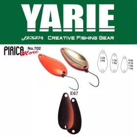   Yarie 702 Pirica More 2,2gr E67 Winner Brown Lžičkový wobler