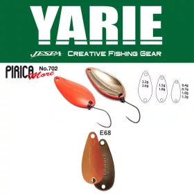  Yarie 702 Pirica More 2,2gr E68 Caramel Gold Lžíce Třpytka