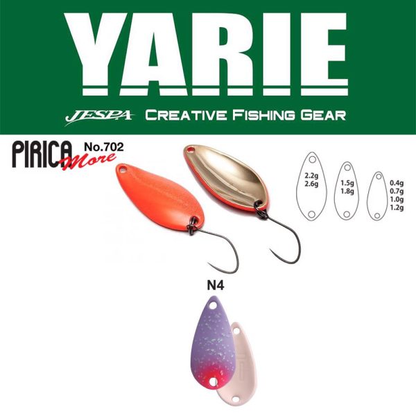 Yarie 702 Pirica More 2,2gr N4 Night Purple Lžíce Třpytka