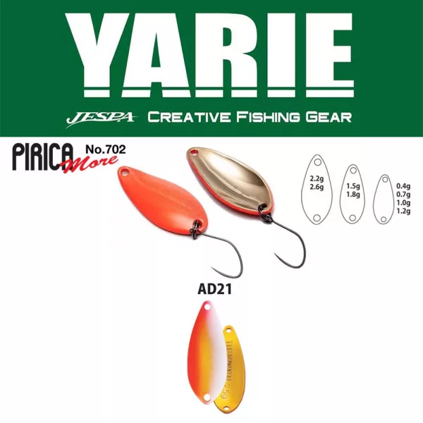 Yarie 702 Pirica More 2,6gr AD21 Uzakin Kanál Villantó