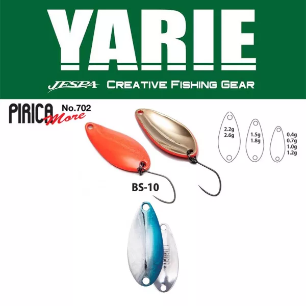 Plandavka Yarie 702 Pirica More 2,6gr BS-10 Blue/Silver