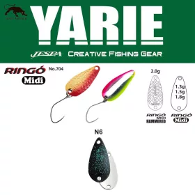 Yarie 704 Ringo Midi 1,8gr N6 Hororin Panda lžíce třpytka