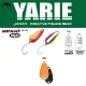 Yarie 704 Ringo Midi 1,8gr N8 AG Carrot/Black Plošná třpytka