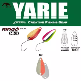 Yarie 704 Ringo Midi 1,8gr N9 Two-By Glow Lžíce Plandavka