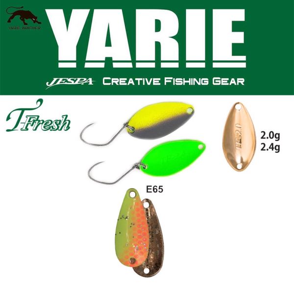 Yarie 708T T-Fresh 2,4gr E65 Second Lemon Třpytka