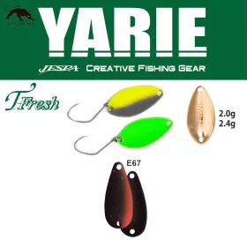 Yarie 708T T-Fresh 2,4gr E67 Winner Brown Lžíce Třpytka