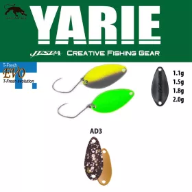   Yarie 710T T-Fresh Evo 1,1gr AD3 Peleta Saku Lžíce třpytka