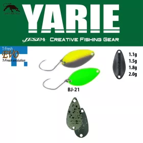 Yarie 710T T-Fresh Evo 1,1gr BJ-21 Edamame Lžíce třpytka
