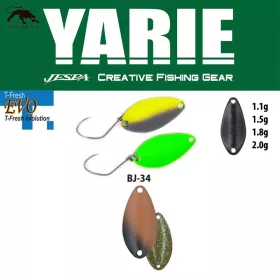   Yarie 710T T-Fresh Evo 1,1gr BJ-34 Bahun Uni Lžíce Třpytka