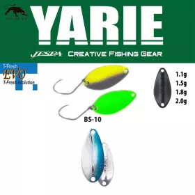   __Yarie__ 710T T-Fresh Evo 1,1gr BS-10 Blue/Silver Lžička Třpytka