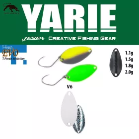 __Yarie__ 710T T-Fresh Evo 1,1gr V6 Uzagin Lžička Třpytka