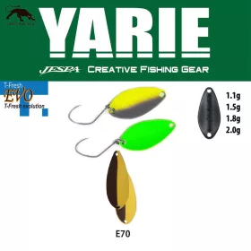   Yarie 710T T-Fresh Evo 1,5gr E70 Pudding Lžičková třpytka