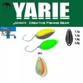 Yarie 710T T-Fresh Evo 1,5gr W5 Melon Short Lžíce Třpytka