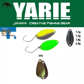   Yarie 710T T-Fresh Evo 1,5gr W6 Ehuesukai lžičková nástraha