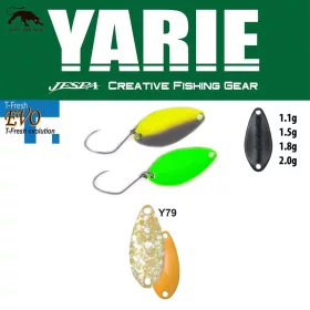 Yarie 710T T-Fresh Evo 1,5gr Y79 Zarame Lžičková třpytka