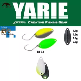   Yarie 710T T-Fresh Evo 2,0gr BJ-32 Hayato SP Lžíce Třpytka