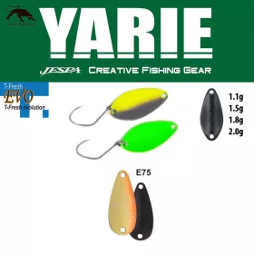   Yarie 710T T-Fresh Evo 2,0gr E75 Orange Peel Lžíce Třpytka