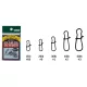 Yarie 809 Line Snap Black #2 40lb Kapocs 11ks