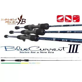   Yamaga Blanks Blue Current III 69/B Baitcast 2,07m 0,8-7gr 2dílný baitcastový prut