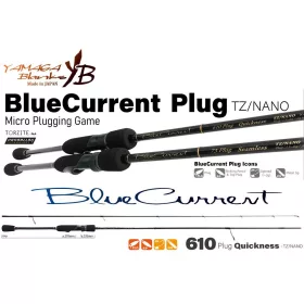   Yamaga Blanks Blue Current 610Plug Quickness TZ-Nano 2,10m 1,5-5gr 2dílný přívlačový prut