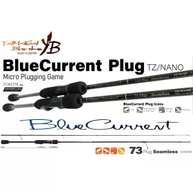   Yamaga Blanks Blue Current 73Plug Seamless TZ-Nano 2,22m 1,5-6gr 2dílný přívlačový prut