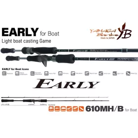   Yamaga Blanks Early Boat 610MH/B Baitcast 2,10m 10-50gr 2dílný přívlačový prut