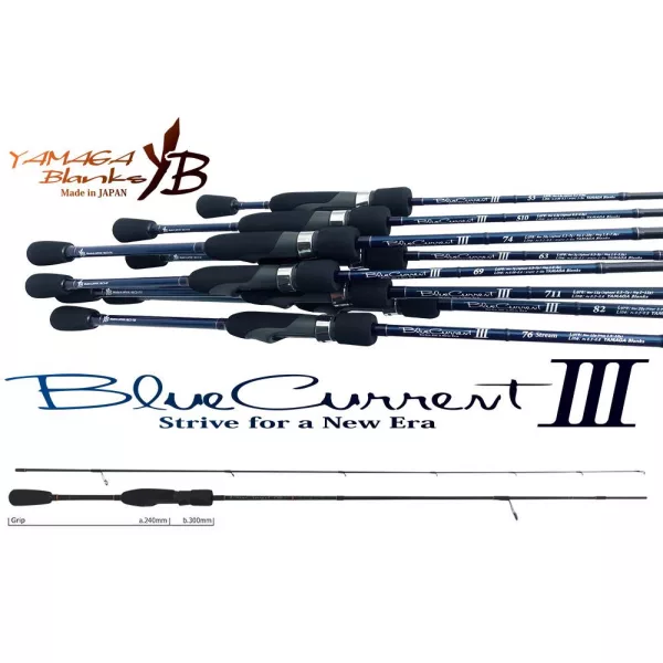 Yamaga Blanks Blue Current 60JR 1,83 7gr 2dílný přívlačový prut