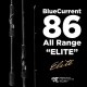 Yamaga Blanks Blue Current 86TZ All Range Elite 2,58m 3-21gr 2dílný přívlačový prut