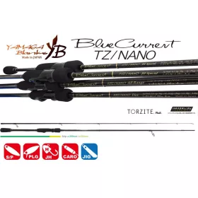   Yamaga Blanks Blue Current 77TZ Nano Global 2,31m 1,5-13gr 2dílný přívlačový prut