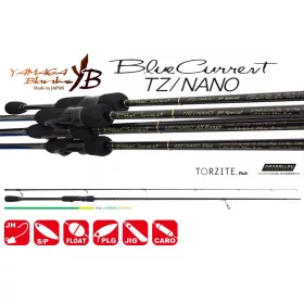   Yamaga Blanks Blue Current 85TZ Nano 2,57m 3-21gr 2dílný přívlačový prut