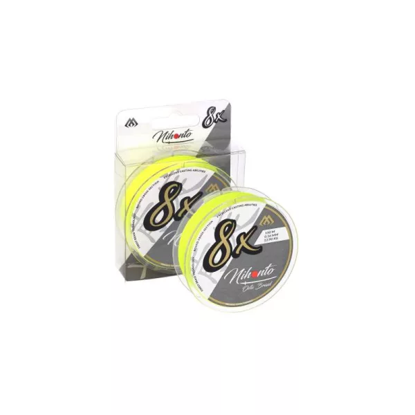 Mikado Nihonto Octa 0,12mm 150m Fluo Pletená hlavní šňůra